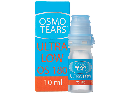 Bilde av Osmotears Ultra Low förpackning och flaska